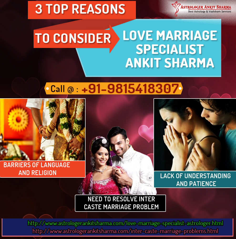 Reasons to Consider Love Marriage Specialist