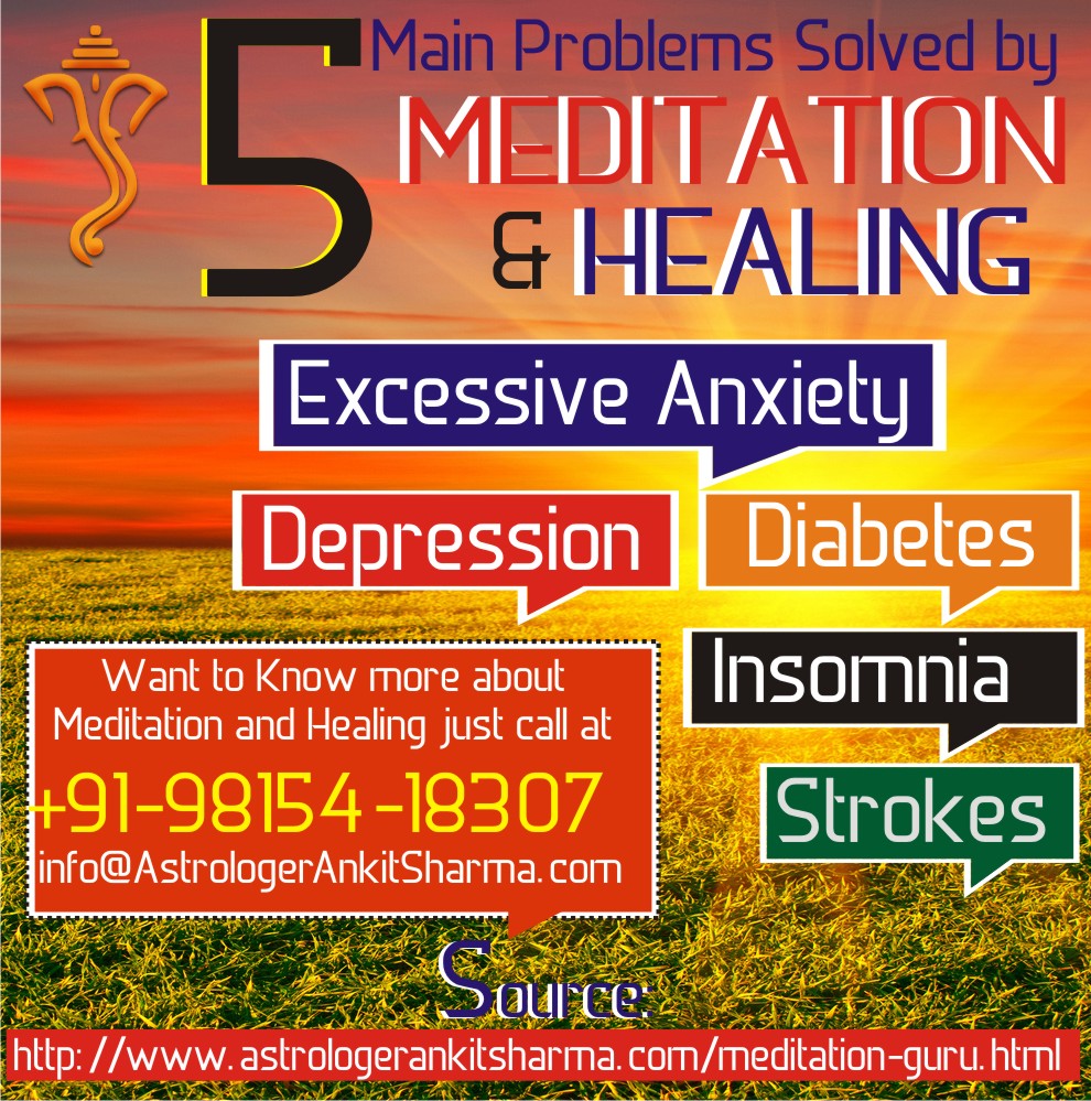 5 Main Problems Solved by Meditation and Healing