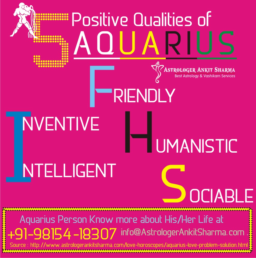 5 Positive Qualities of Aquarius
