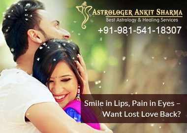 Smile in Lips, Pain in Eyes ( Lost Love Back by Astrology - Rahul and Pooja)