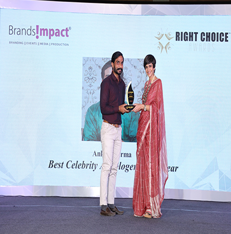 Best Celebreality Astrologer of the Year by the Brand Impacts Right Choice Awards 2021