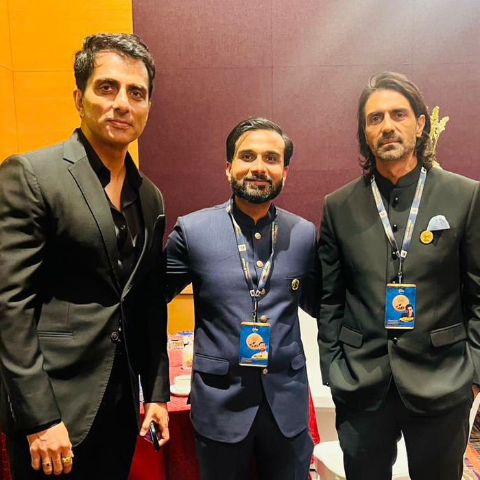 Ankit Ji with Sonu Sood and Arjun Rampal | Call at +91-98154-18307