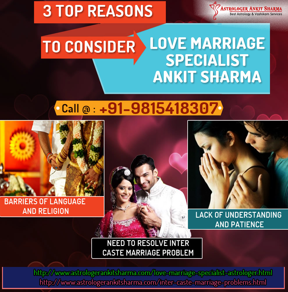 Love Marriage Specialist to Resolve your Problems