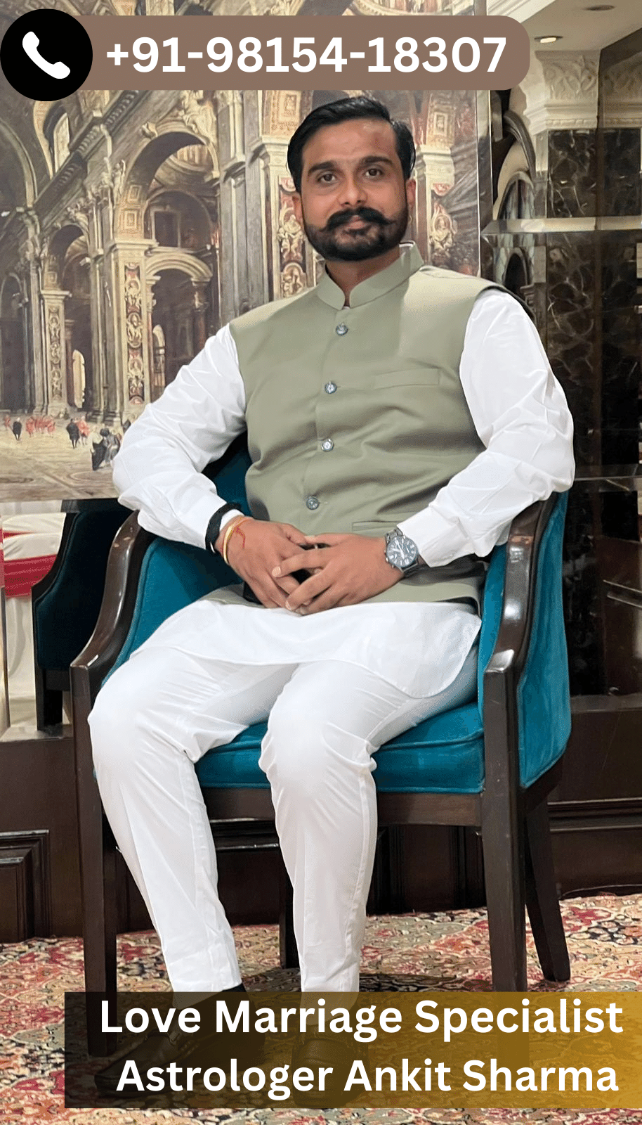 No. 1 Love Marriage Specialist Astrologer | Call at +91-98154-18307